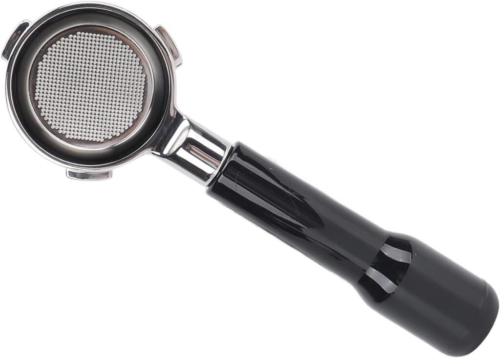 Generic 58mm Bottomless Portafilter for Coffee Machines, Professional Portafilter with Detachable Design