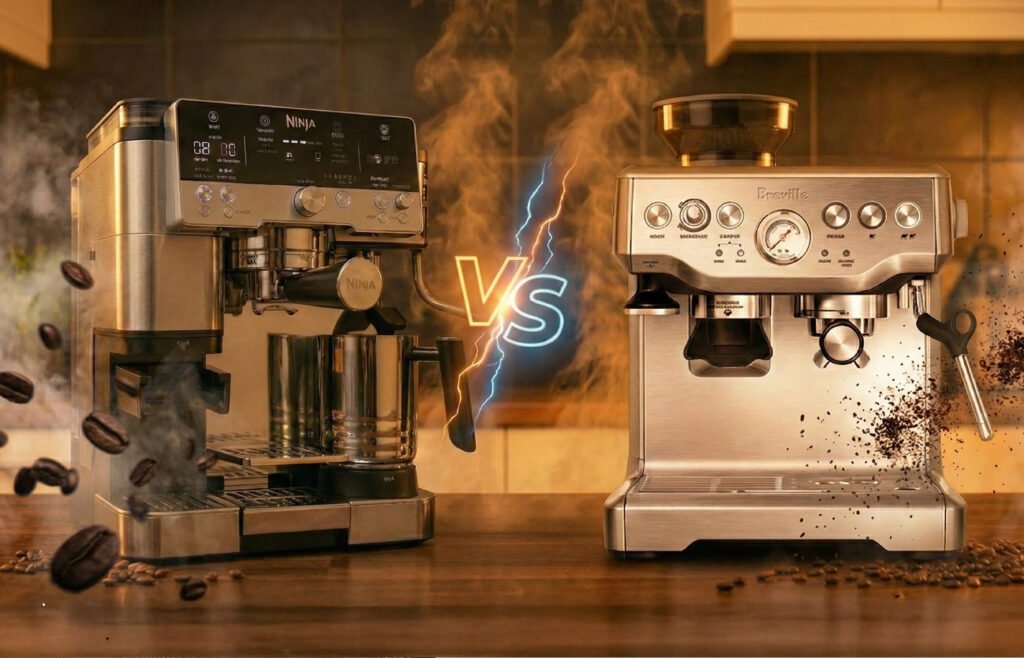 Ninja Luxe Café vs. Breville Barista Express