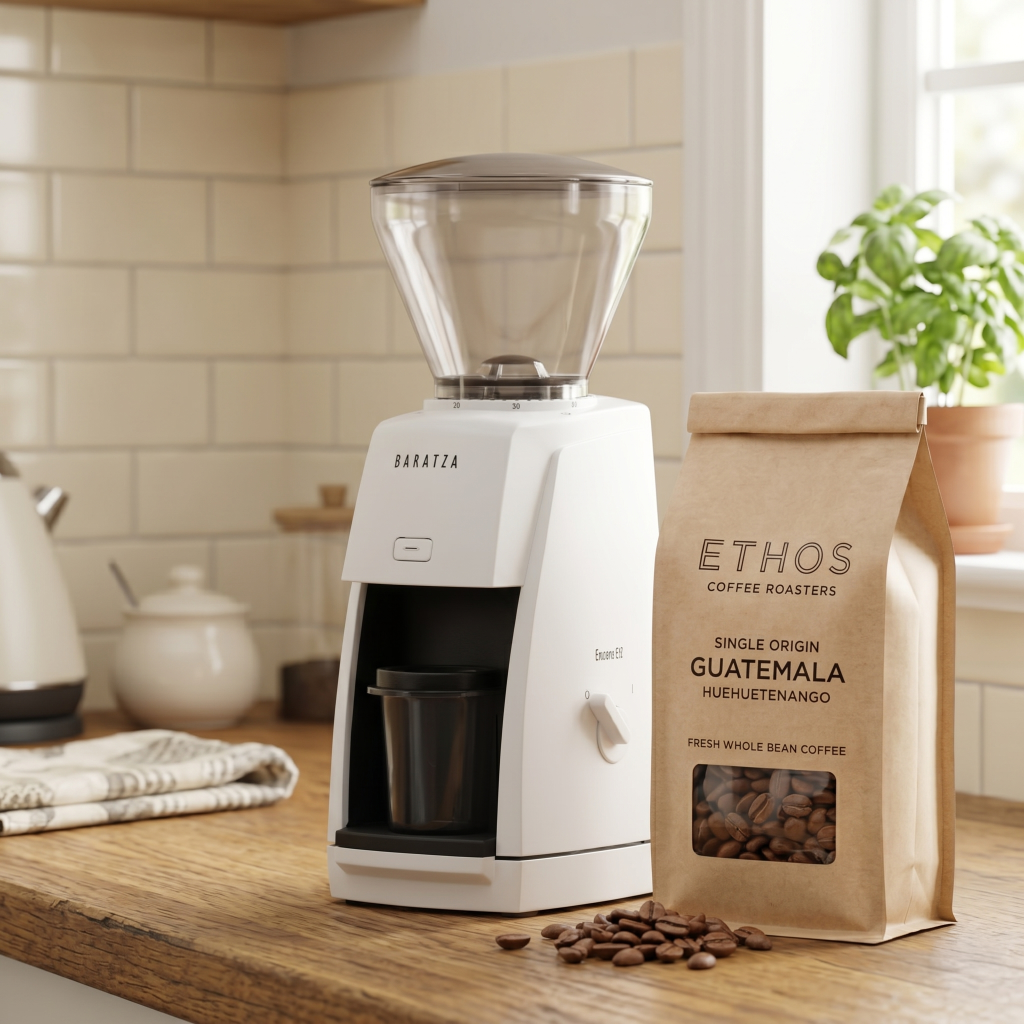 Baratza Encore ESP electric grinder - top rated beginner coffee gear 2026